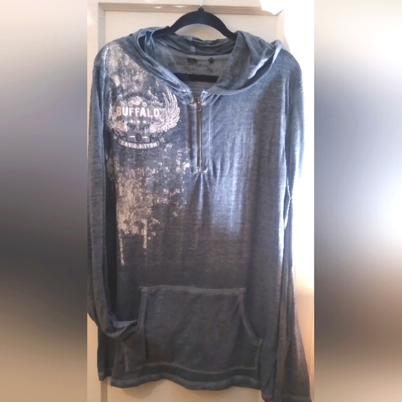 Buffalo David Bitton Other - EUC Buffalo David Bitton Lightweight hoodie with front pockets Sz XL